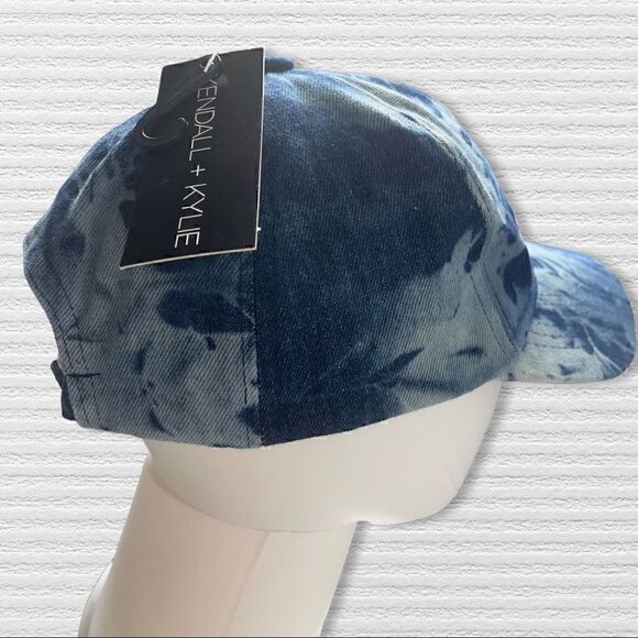 Kendall & Kylie Denim Tie Dye Baseball Cap - Picture 6 of 8